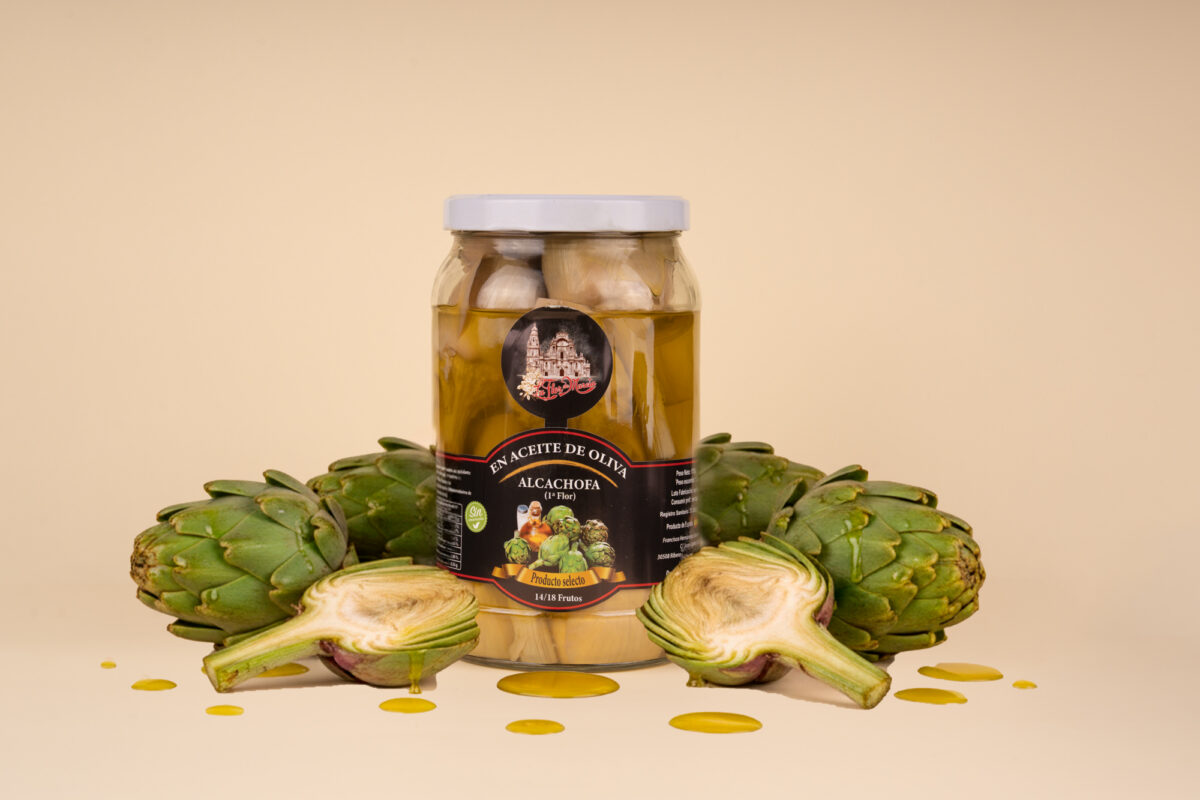 Alcachofa Primera Flor en Aceite de Oliva