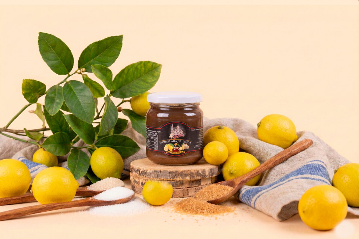 Mermelada de Limon con Miel y Jengibre